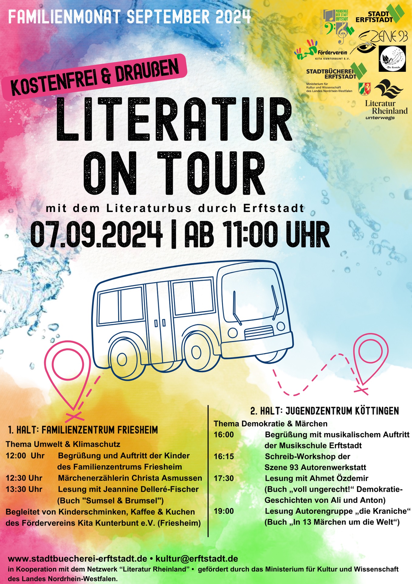 Literatur on tour – 7.9.24 – 16 Uhr