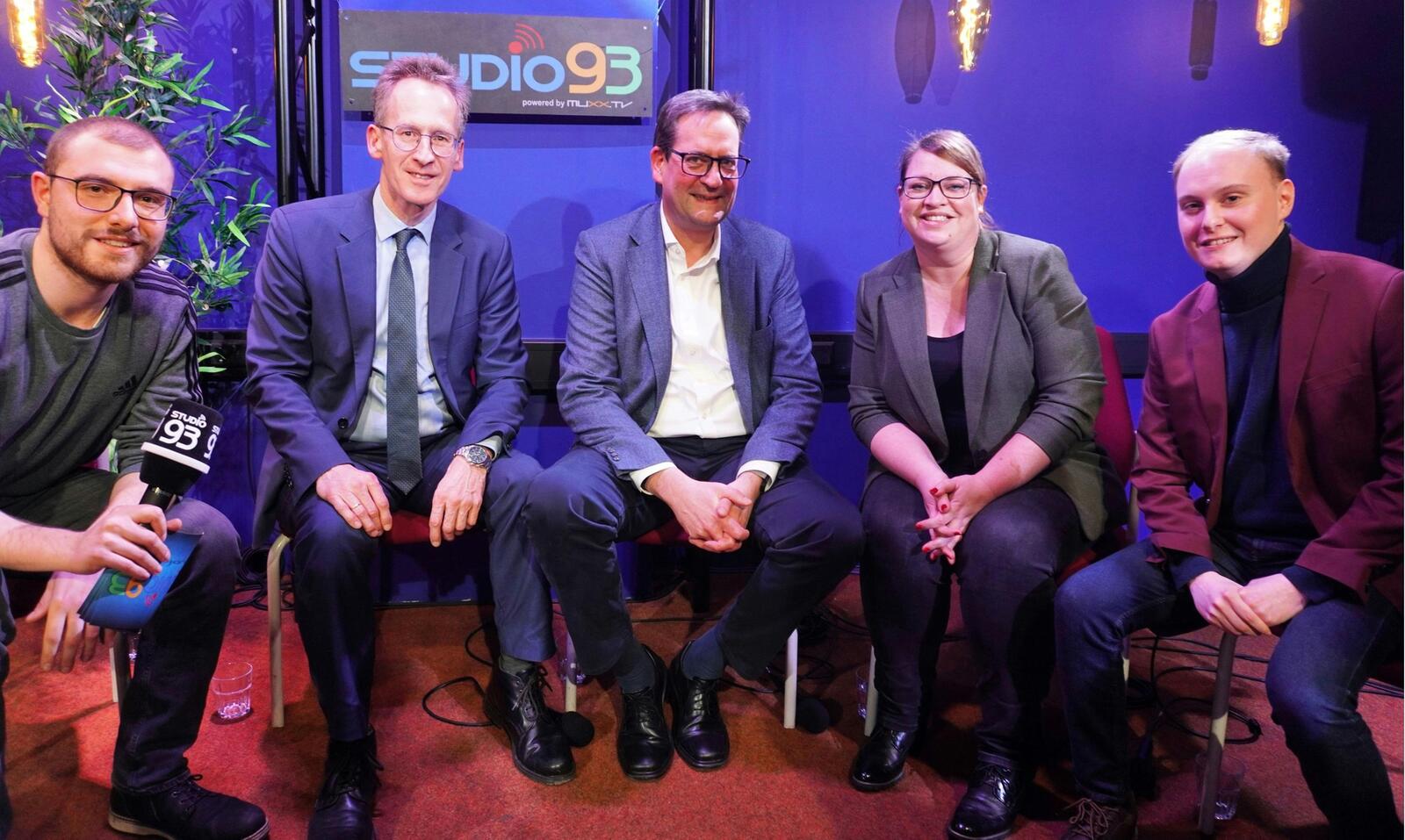 Presse: Podiumsdiskussion 2025 im Studio 93