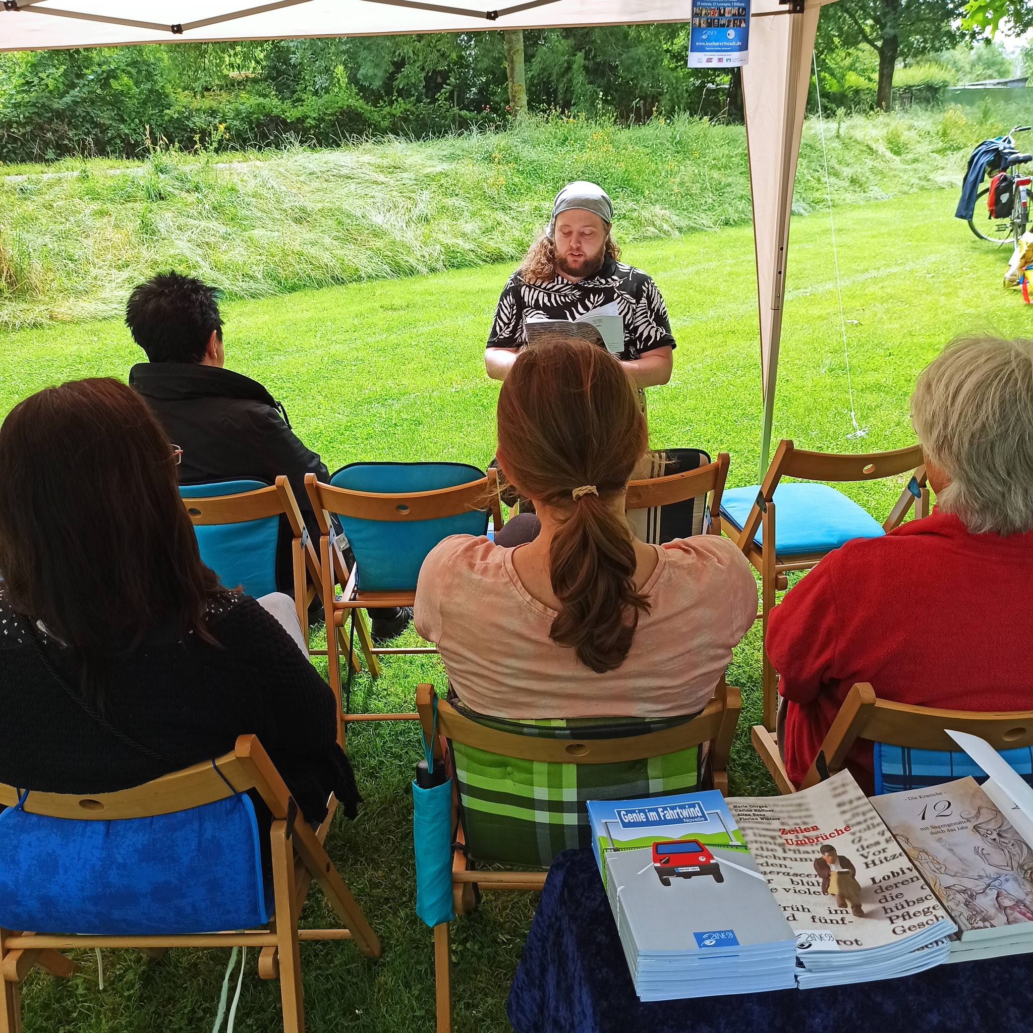Kleines Lesefest: Kunstparcours – 29.6.25 – 11 bis 18 Uhr