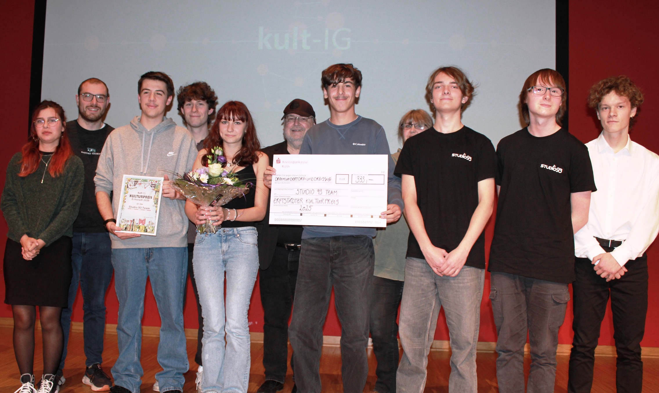 Presse: Kulturpreis für Studio 93